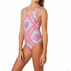 Beach & Leisure SEAFOLLY - Girls Bohemian Bouquet 80`S Tank One Piece