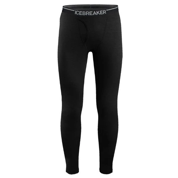 Icebreaker ICE BREAKER - Men's Oasis Leggings With Fly Run/Trail 3 Icebreaker ICE BREAKER - Men's Oasis Leggings With Fly Run/Trail