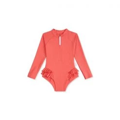 Beach & Leisure SEAFOLLY - Girl's Summer Essential Ruffle Hip Paddlesuit