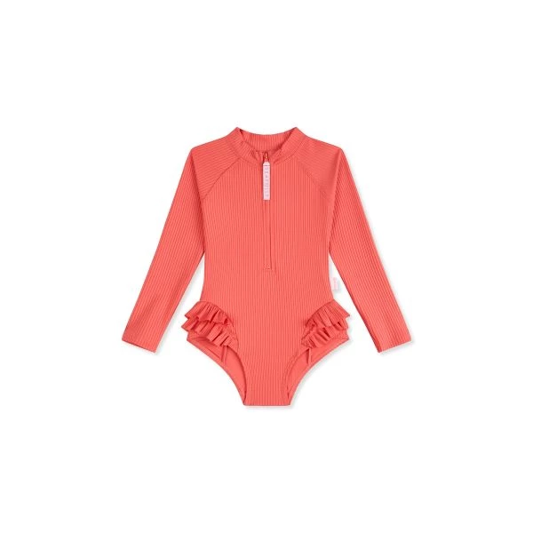 Beach & Leisure SEAFOLLY - Girl's Summer Essential Ruffle Hip Paddlesuit 3 Beach & Leisure SEAFOLLY - Girl's Summer Essential Ruffle Hip Paddlesuit