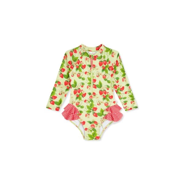 SEAFOLLY - Girl's Strawberry Sundae Ruffle Hip Paddlesuit Beach & Leisure 3 SEAFOLLY - Girl's Strawberry Sundae Ruffle Hip Paddlesuit Beach & Leisure