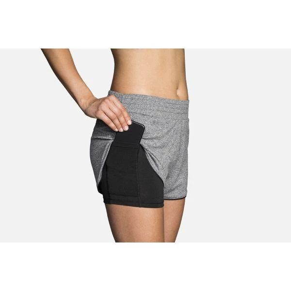 BROOKS - Women's Rep 3" 2-in-1 Shorts 7 BROOKS - Women's Rep 3" 2-in-1 Shorts