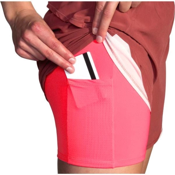 Run/Trail BROOKS - Women's Chaser 5" 2-in-1 Shorts 17 Run/Trail BROOKS - Women's Chaser 5" 2-in-1 Shorts