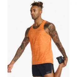 2XU - Men's Light Speed Singlet Run/Trail 16 2XU - Men's Light Speed Singlet Run/Trail