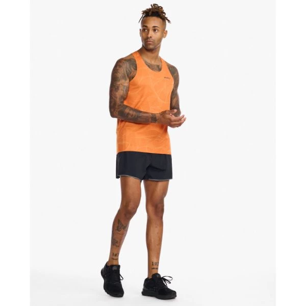 2XU - Men's Light Speed Singlet Run/Trail 8 2XU - Men's Light Speed Singlet Run/Trail