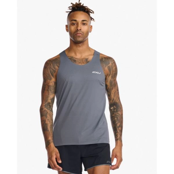 2XU - Men's Light Speed Singlet Run/Trail 9 2XU - Men's Light Speed Singlet Run/Trail