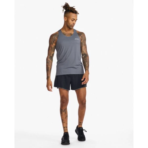 2XU - Men's Light Speed Singlet Run/Trail 14 2XU - Men's Light Speed Singlet Run/Trail