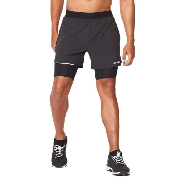 2XU - Men's Aero 2-In-1 5" Shorts Run/Trail 3 2XU - Men's Aero 2-In-1 5" Shorts Run/Trail