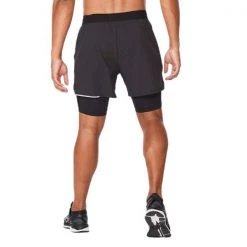 2XU - Men's Aero 2-In-1 5" Shorts Run/Trail 12 2XU - Men's Aero 2-In-1 5