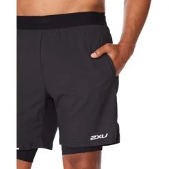 2XU - Men's Aero 2-In-1 7" Shorts Run/Trail 11 2XU - Men's Aero 2-In-1 7