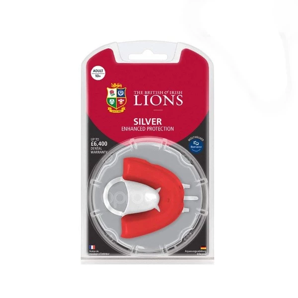 OPRO - Silver Lions Mouthguard (Adult) 4 OPRO - Silver Lions Mouthguard (Adult)