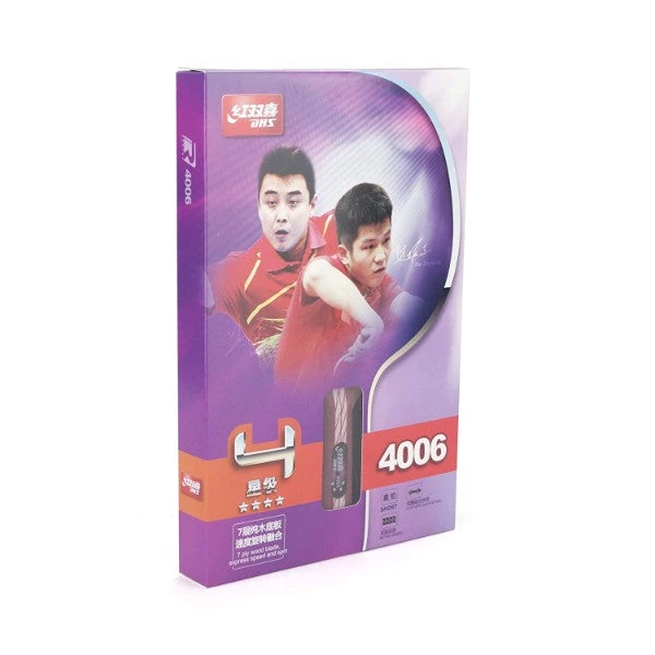DHS - Table Tennis Racket 4 Stars (4006) 7 DHS - Table Tennis Racket 4 Stars (4006)