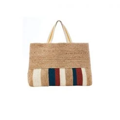 Bags/Totes SEAFOLLY - Carried Away Jute Stripe Tote