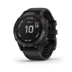GARMIN - Fenix 6 (Sapphire Gray With Black Band)