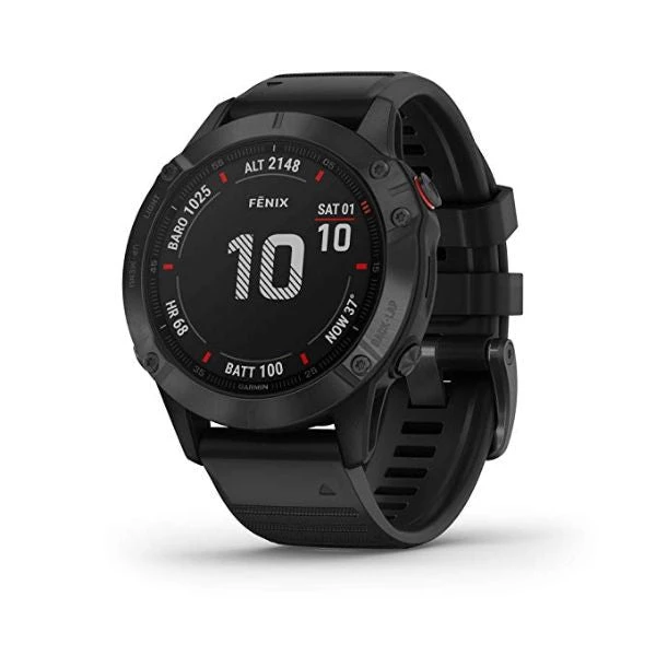 GARMIN - Fenix 6 (Sapphire Gray With Black Band) 3 GARMIN - Fenix 6 (Sapphire Gray With Black Band)