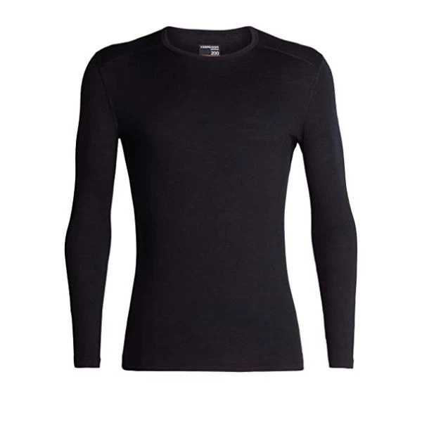 Icebreaker Run/Trail ICE BREAKER - Men's Merino 200 Oasis Long Sleeve Crewe 4 Icebreaker Run/Trail ICE BREAKER - Men's Merino 200 Oasis Long Sleeve Crewe