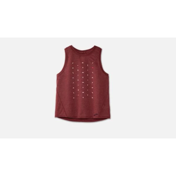 Run/Trail BROOKS - Women's Distance Graphics Tank 10 Run/Trail BROOKS - Women's Distance Graphics Tank
