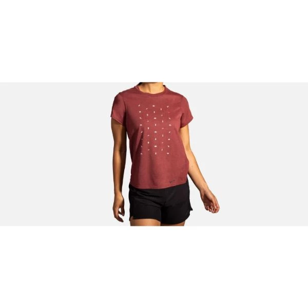 Run/Trail BROOKS - Women's Distance Graphic Short Sleeve T-Shirt 6 Run/Trail BROOKS - Women's Distance Graphic Short Sleeve T-Shirt