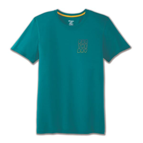 BROOKS - Men's Distance Graphic T-Shirt 3 BROOKS - Men's Distance Graphic T-Shirt