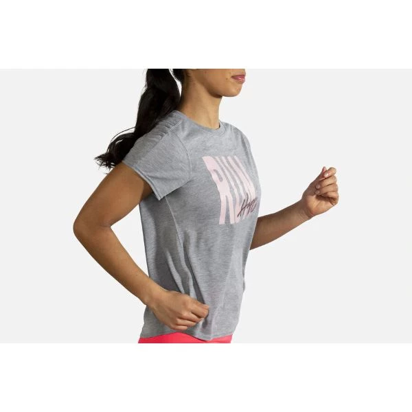 Run/Trail BROOKS - Women's Distance Graphic Short Sleeve T-Shirt 9 Run/Trail BROOKS - Women's Distance Graphic Short Sleeve T-Shirt