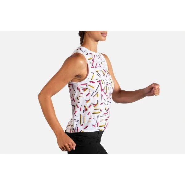 Run/Trail BROOKS - Women's Distance Graphics Tank 16 Run/Trail BROOKS - Women's Distance Graphics Tank