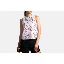 Run/Trail BROOKS - Women's Distance Graphics Tank 31 Run/Trail BROOKS - Women's Distance Graphics Tank