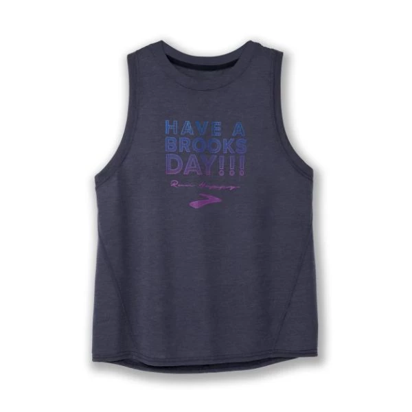 Run/Trail BROOKS - Women's Distance Graphics Tank 3 Run/Trail BROOKS - Women's Distance Graphics Tank