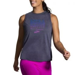 Run/Trail BROOKS - Women's Distance Graphics Tank 19 Run/Trail BROOKS - Women's Distance Graphics Tank