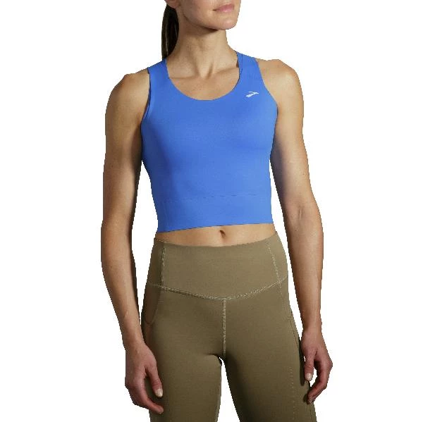 BROOKS - Women's Run Within Crop Tank Run/Trail 15 BROOKS - Women's Run Within Crop Tank Run/Trail