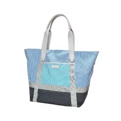 CGEAR - Canvas Sand-Free Tote (Ocean Stripe) Bags/Totes