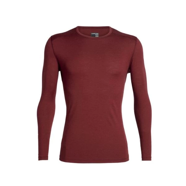 Icebreaker Run/Trail ICE BREAKER - Men's Merino 200 Oasis Long Sleeve Crewe 3 Icebreaker Run/Trail ICE BREAKER - Men's Merino 200 Oasis Long Sleeve Crewe