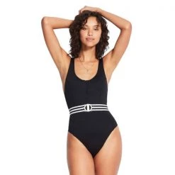 SEAFOLLY - Belted One Piece