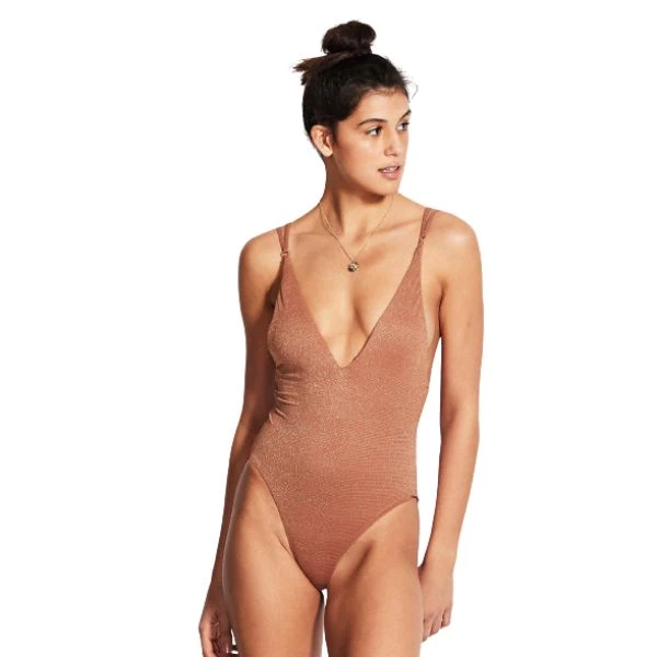 SEAFOLLY - Stardust Deep V Neck One Piece One Piece/Swimsuit 3 SEAFOLLY - Stardust Deep V Neck One Piece One Piece/Swimsuit