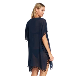 SEAFOLLY - Beach Basics Amnesia Kaftan Beach & Leisure