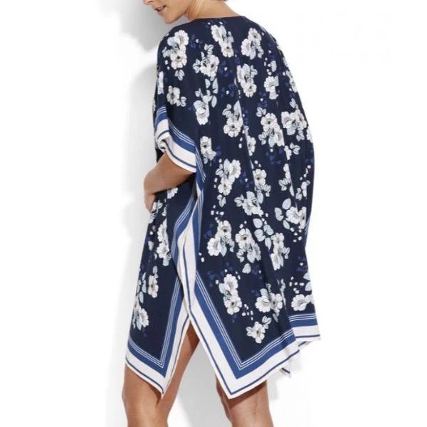 SEAFOLLY - Splendour Border Kaftan (Indigo) 4 SEAFOLLY - Splendour Border Kaftan (Indigo)