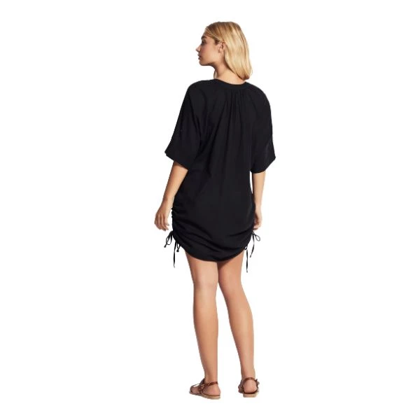 SEAFOLLY - Crinkle Cotton Cover Up Beach & Leisure 5 SEAFOLLY - Crinkle Cotton Cover Up Beach & Leisure