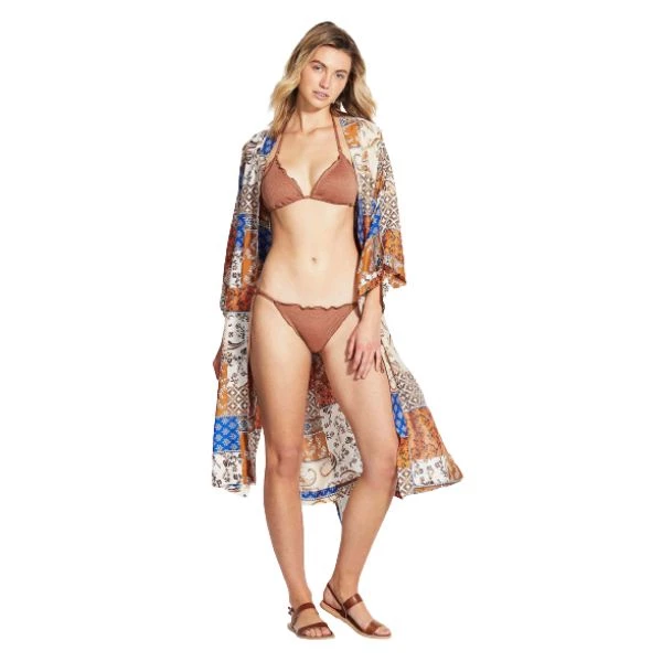 Beach & Leisure SEAFOLLY - El Dorado Patchwork Kimono 3 Beach & Leisure SEAFOLLY - El Dorado Patchwork Kimono