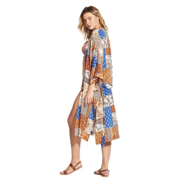 Beach & Leisure SEAFOLLY - El Dorado Patchwork Kimono 5 Beach & Leisure SEAFOLLY - El Dorado Patchwork Kimono