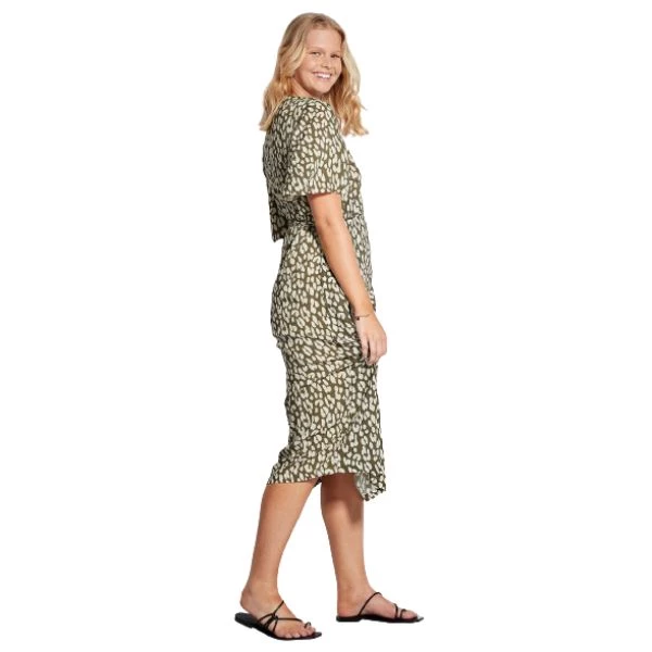 SEAFOLLY - Leopard Wrap Maxi Dress Beachwear 4 SEAFOLLY - Leopard Wrap Maxi Dress Beachwear