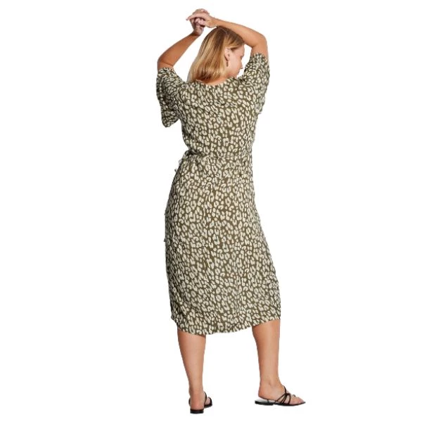 SEAFOLLY - Leopard Wrap Maxi Dress Beachwear 5 SEAFOLLY - Leopard Wrap Maxi Dress Beachwear