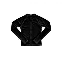 SEAFOLLY - Kid's Summer Essentials L/S Zip Front Rash Vest One Piece/Swimsuit