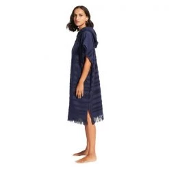 Accessories SEAFOLLY - Seaside Towel Poncho (True Navy)