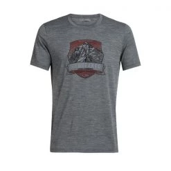 Icebreaker ICE BREAKER - Men's Tech Lite Short Sleeve Crewe Everest Crest