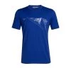 ICEBREAKER - Men's Tech Lite Short Sleeve Crewe Peak In Reach Run/Trail 1 ICEBREAKER - Men's Tech Lite Short Sleeve Crewe Peak In Reach Run/Trail
