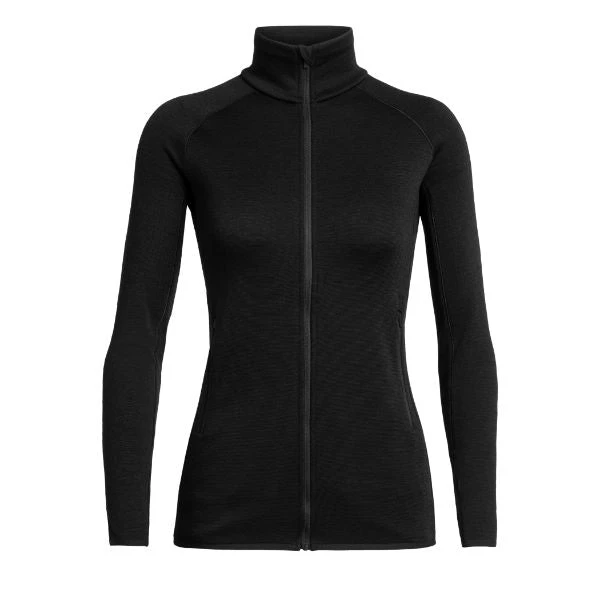 ICEBREAKER - Women's Elemental Long Sleeve Zip Run/Trail 3 ICEBREAKER - Women's Elemental Long Sleeve Zip Run/Trail
