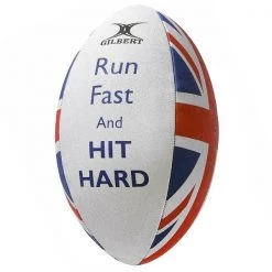 GILBERT - Supporter Rugby Ball Hit Hard Team Sports