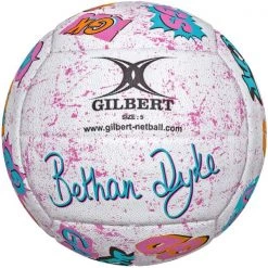 GILBERT - Bethan Dyke Signature Netball (Size 5) Team Sports