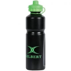 GILBERT - Water Bottle (Black/Green) Team Sports