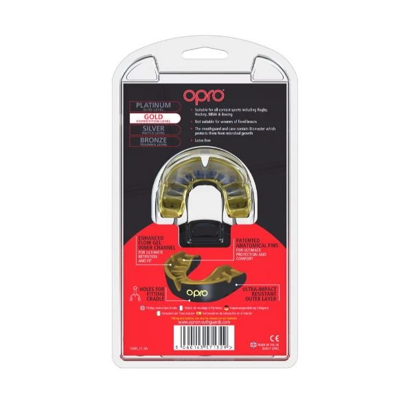 OPRO - Gold Mouthguard (Adult) Team Sports 8 OPRO - Gold Mouthguard (Adult) Team Sports