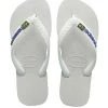 Footwear HAVAIANAS - Unisex Brazil Logo (White) 2 Footwear HAVAIANAS - Unisex Brazil Logo (White)